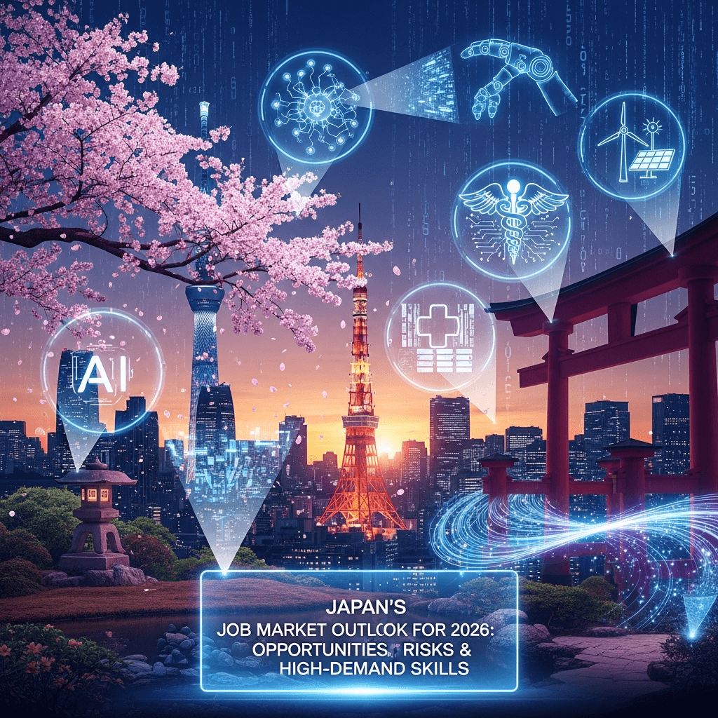 Japan’s Job Market Outlook for 2026: Opportunities, Risks & High‑Demand Skills